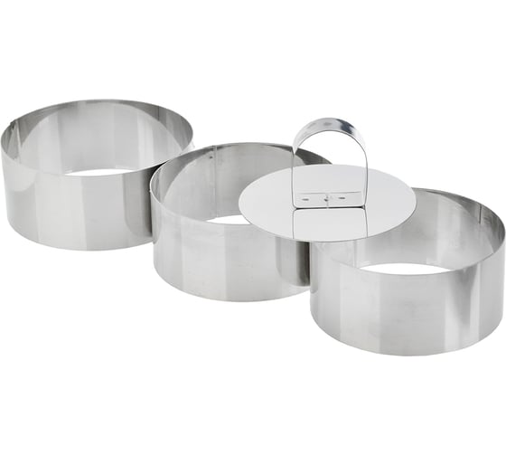 Изображение товара Набор форм для приготовления салатов, десертов VETTA 08A4001 4 предмета, 9x4 см 865-019