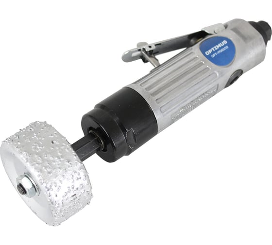 Изображение товара Пневматическая бормашинка для зачистки шин Optimus 2500 об/ мин, в комплекте с камнем OPT-PG610D