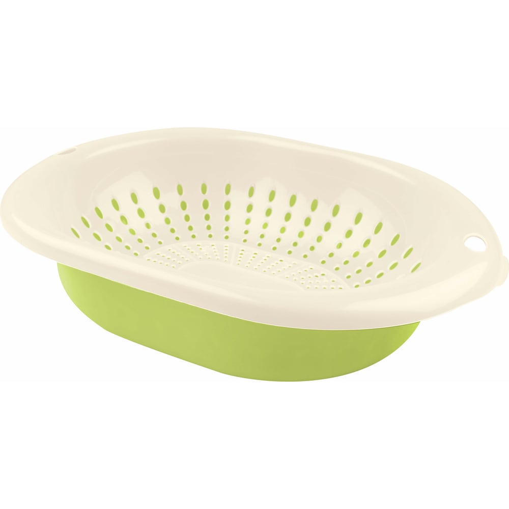 Изображение товара Дуршлаг с миской Phibo 3 л, зеленый 431212309