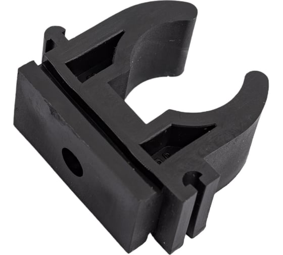 Изображение товара Полипропиленовое крепление-клипса с защитой от ультрафиолета Blue Ocean UV-pro 20 мм, черное PPRF/PCU(Bk)-20