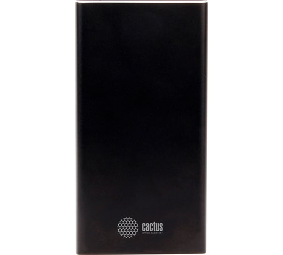 Изображение товара Мобильный аккумулятор Cactus 20000mAh 2.1A черный CS-PBFSIT-20000 1205762