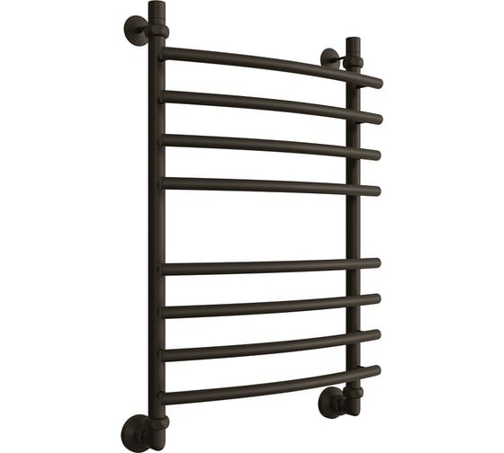 Изображение товара Водяной полотенцесушитель ДВИН R Primo 80/50 1"-3/4"-1/2" К3 черный матовый 4627159981804