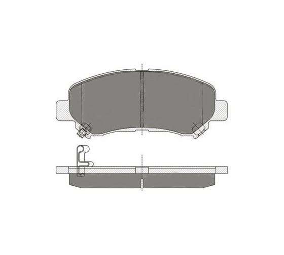 Изображение товара Колодки тормозные комплект 4 шт SCT SP337