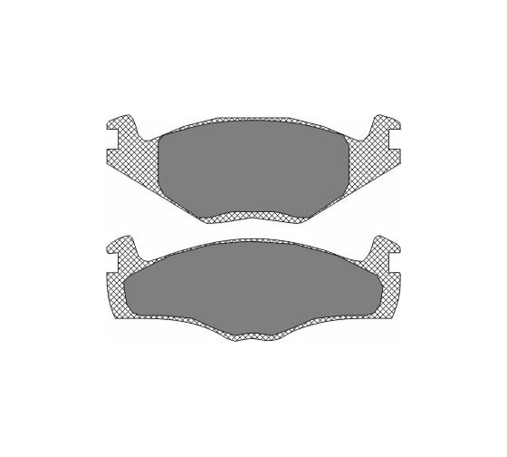 Изображение товара Колодки тормозные комплект 4 шт SCT SP115