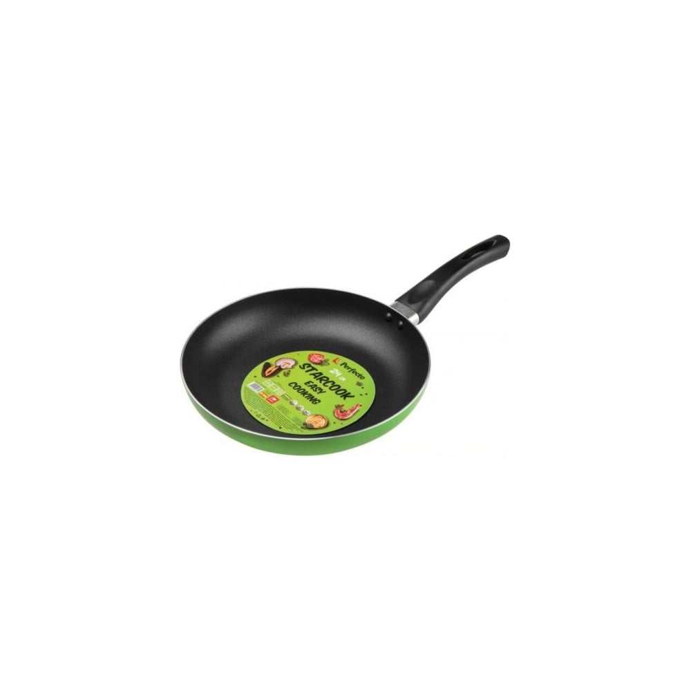 Изображение товара Алюминиевая сковорода PERFECTO LINEA Starcook 24 см зеленая 56-240431