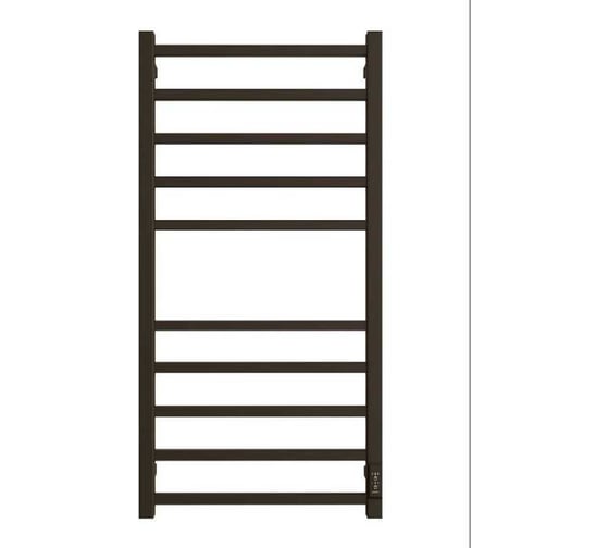 Изображение товара Электрический полотенцесушитель ДВИН L plaza neo 100/50 К диммер, квадрат, черный матовый 4656759179205