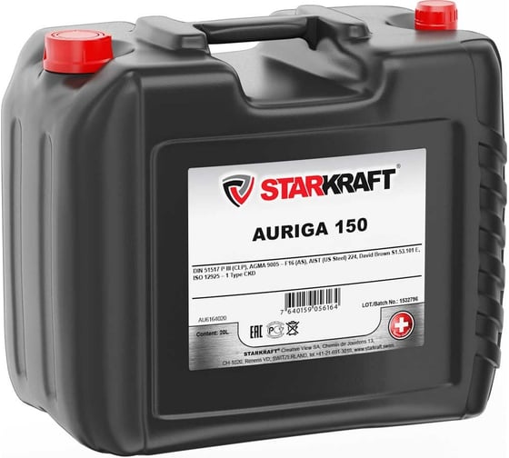 Изображение товара Масло редукторное auriga 150 20 л STARKRAFT AU6164020