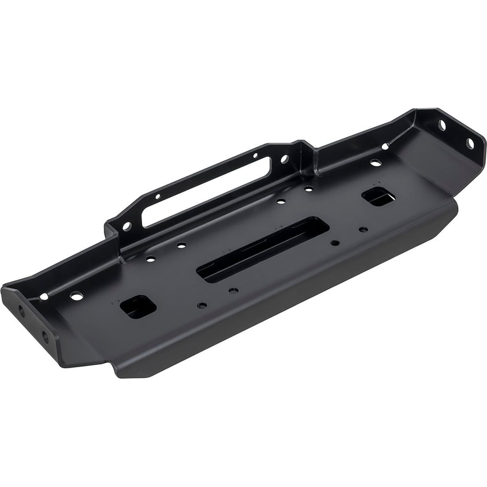 Силовой передний бампер Mitsubishi Pajero IV под площадку для лебедки РИФ RIFPJR-30000