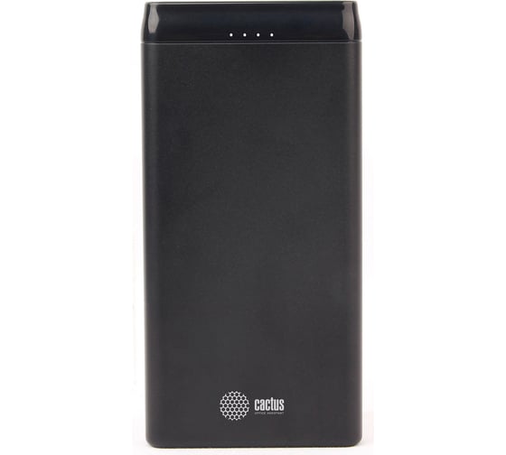 Изображение товара Мобильный аккумулятор Cactus 10000mAh 2.1A черный CS-PBFSFT-10000 1198071