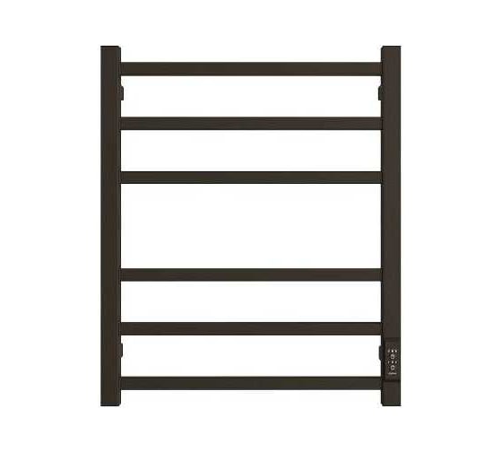 Изображение товара Электрический полотенцесушитель ДВИН L plaza neo 60/50 К диммер, квадрат, черный матовый 4656759179236