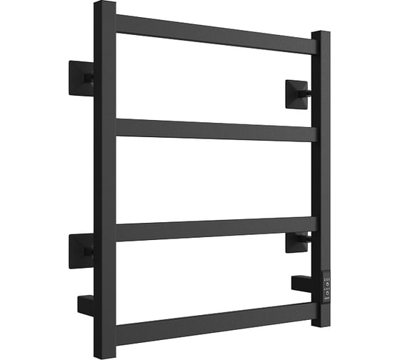 Изображение товара Электрический полотенцесушитель ДВИН J plaza neo 60/40 К диммер, квадрат, черный матовый 4657763754686