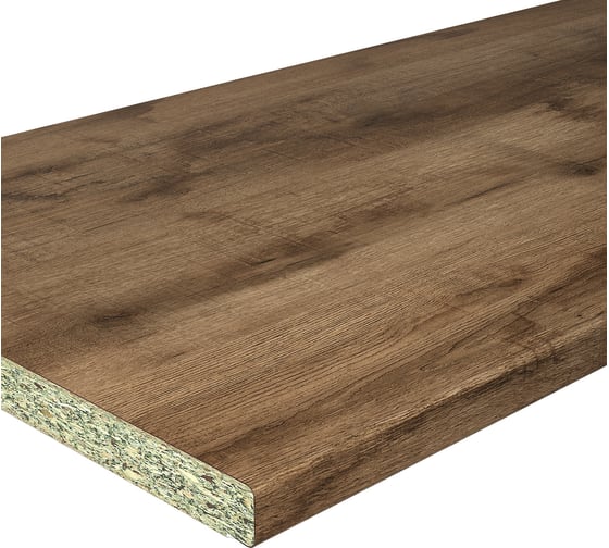 Изображение товара Влагостойкая столешница Союз 600/3050/38/1r/066м дуб фигурный светлый С066М