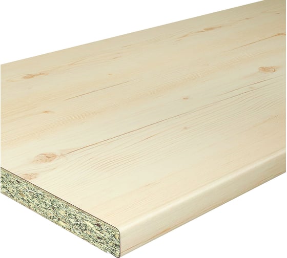 Изображение товара Влагостойкая столешница Союз 600/3050/38/1r/519м ель акрона С519М