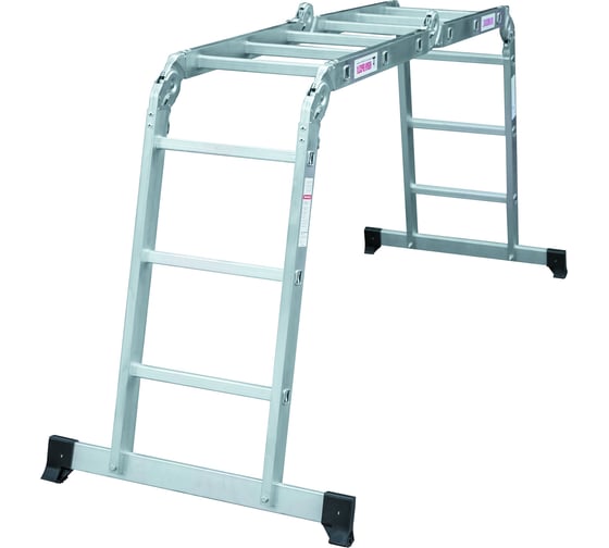 Изображение товара Алюминиевая лестница-трансформер Новая Высота nv1323 4x3 1323403