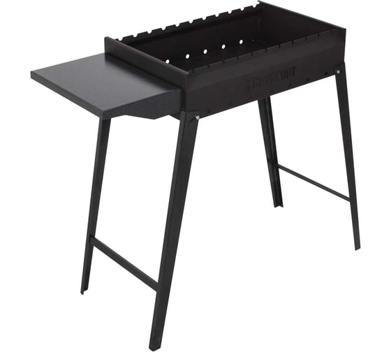 Изображение товара Стационарный мангал BOYSCOUT 850x380x810 мм, сталь 2 мм 61615