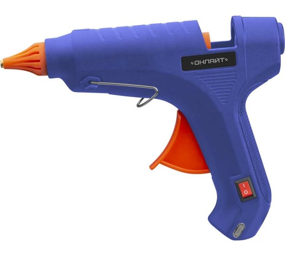 Изображение товара Клеевой пистолет ОНЛАЙТ 90 088 ote-pk03-100w-11 100 Вт, 11 мм 90088