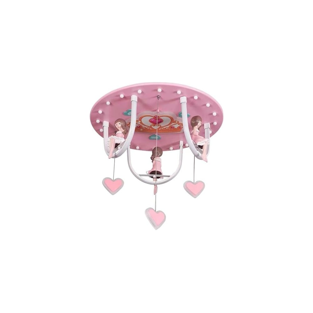 Детская люстра Мелодия Света детский комплекс трио 1 дуб молочный розовый
