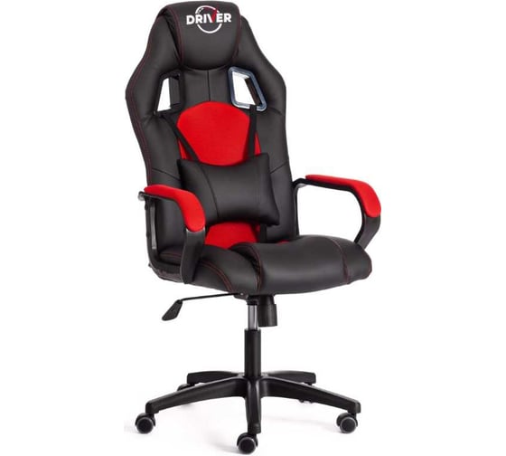 Изображение товара Кресло Tetchair driver 22 кожзаменитель/ткань, черный/красный 36-6/tw-08 19297
