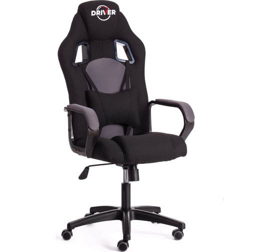 Изображение товара Кресло Tetchair driver 22 ткань, черный/серый 2603/tw-12 19303
