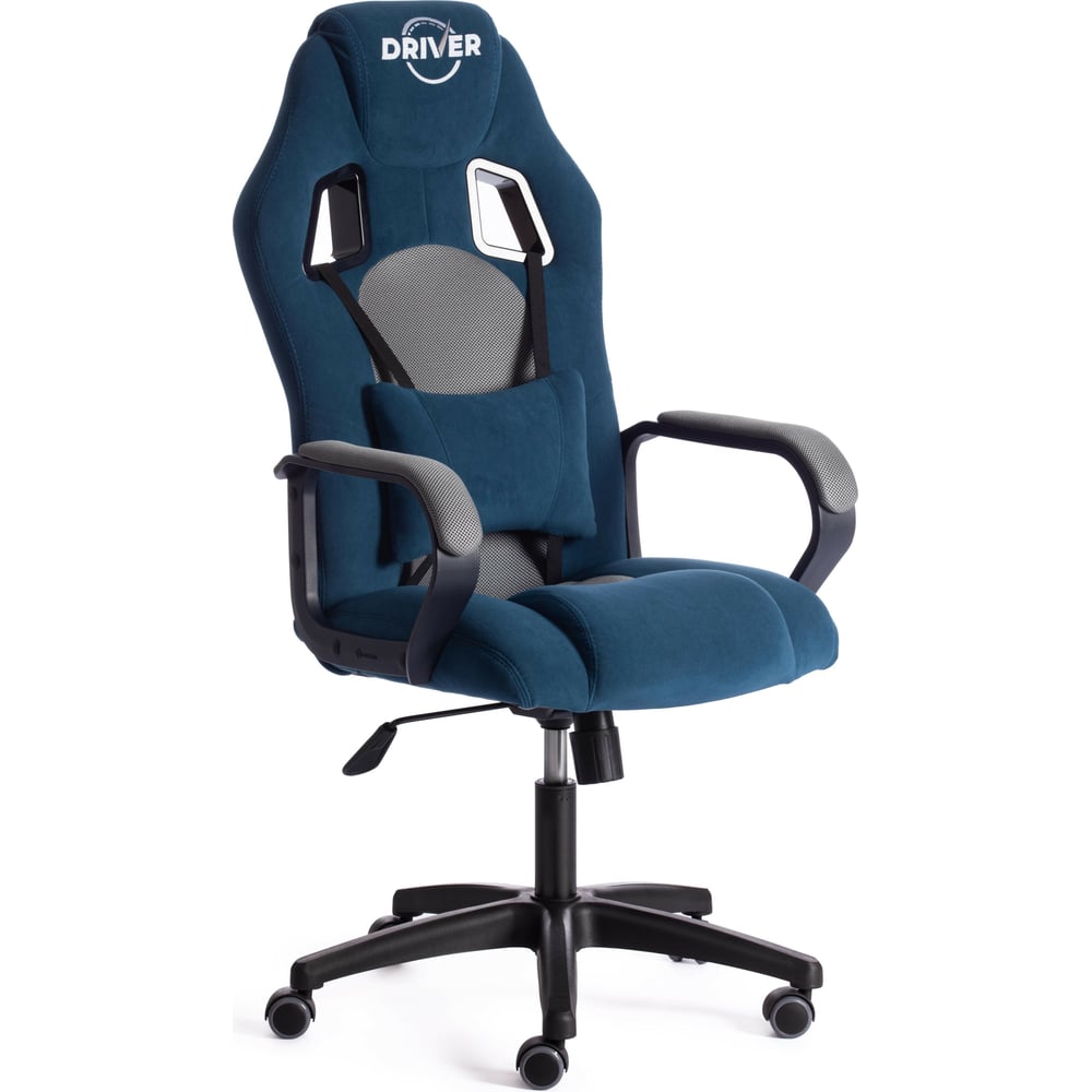 Кресло Tetchair компьютерное кресло tetchair кресло rio флок кож зам синий металлик 32 36