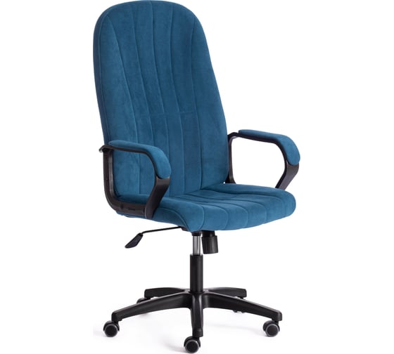 Изображение товара Кресло Tetchair сн888 lt 22 флок, синий 32 19393