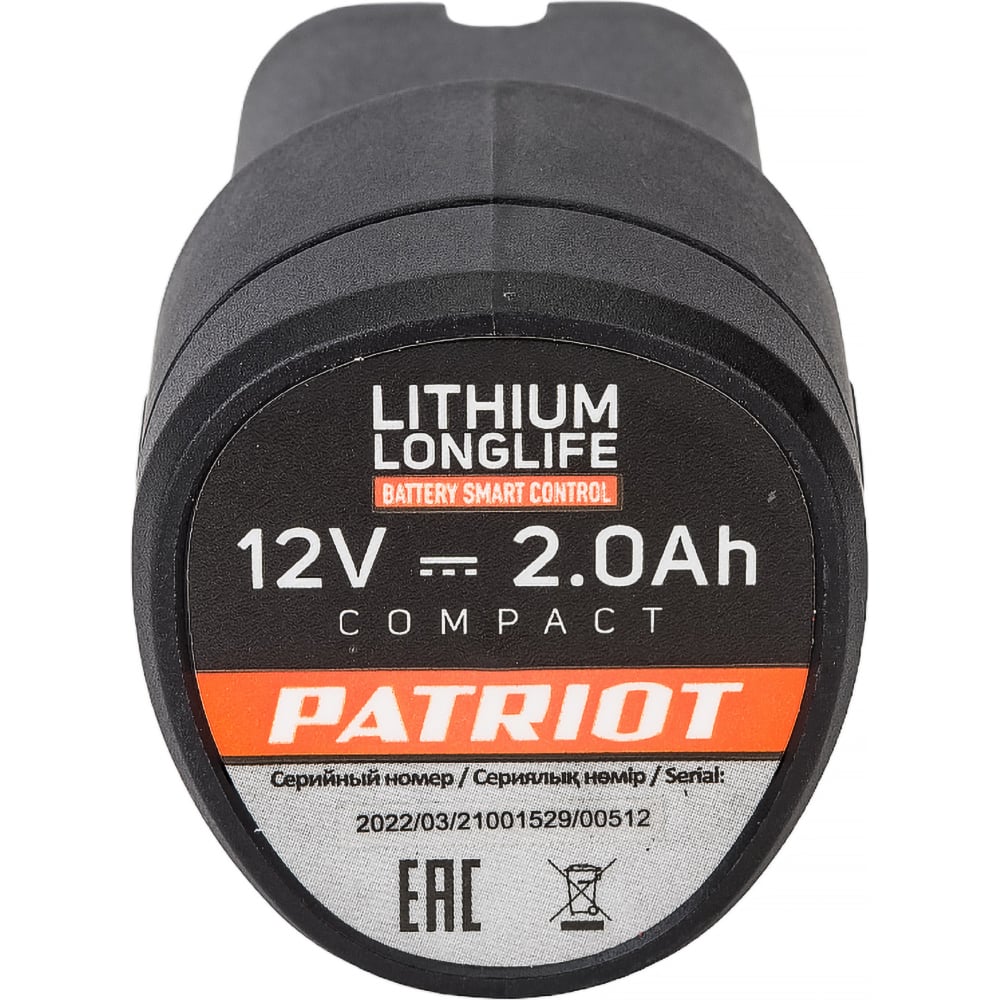 Аккумуляторная батарея для шуруповертов серии The One Patriot аккумулятор patriot для шуруповертов серии the one br 201li br201li h 180201103