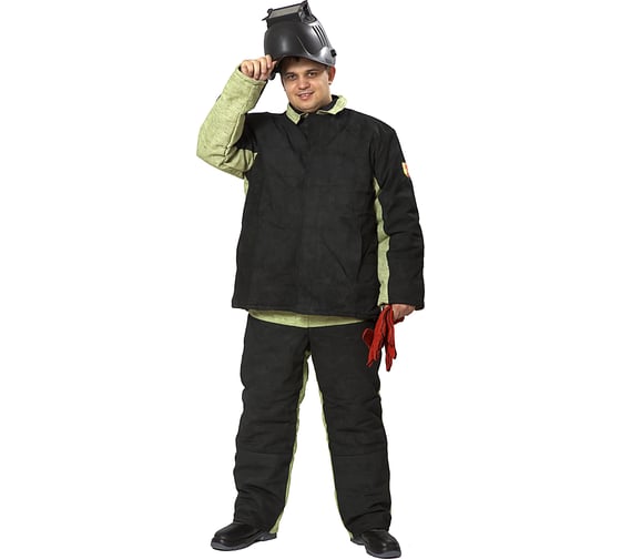 Изображение товара Костюм сварщика со спилком (р. 52-54; рост 3/4) Эксперт Спецодежда 6446000055116