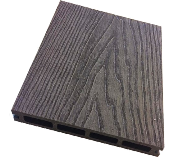 Изображение товара Террасная доска slim из дпк с 3d тиснением под дерево Eno 4657783910079
