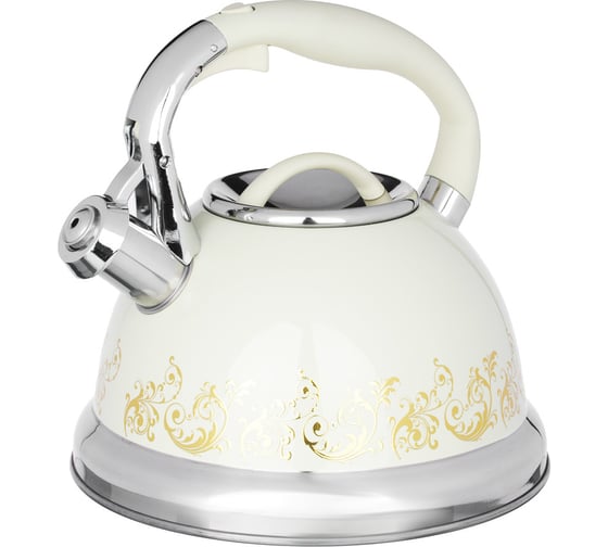 Изображение товара Стальной чайник VETTA Золотая вязь, 3 л, индукция 847-054