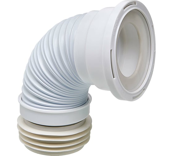 Изображение товара Труба для унитаза VIRPLAST гофрированная, армированная, D110 мм, L190-330 мм 70984968