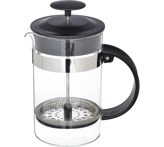 Изображение товара Френч-пресс VETTA B05-800 Флор, нержавеющая сталь, стекло, 800 мл 850-074
