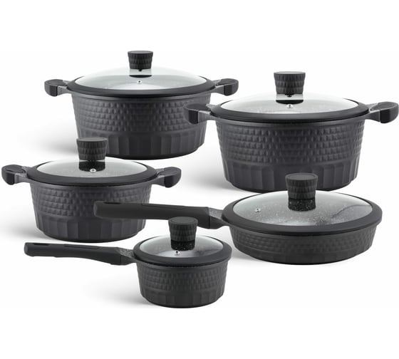 Изображение товара Набор кухонной посуды Edenberg 10 предметов EB-9186