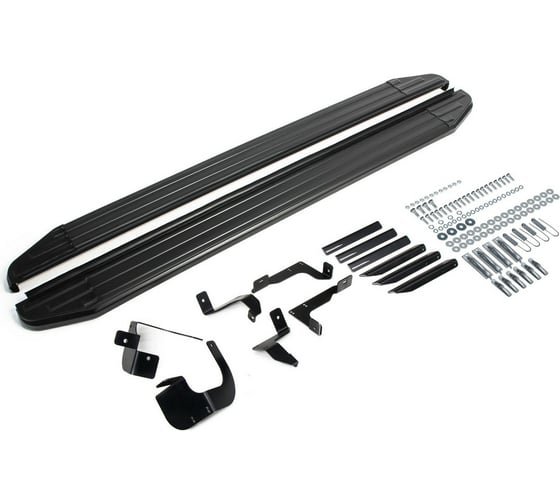 Изображение товара Пороги на авто Rival premium-black для chevrolet equinox iii поколение рестайлинг 20- A173ALB.1003.1