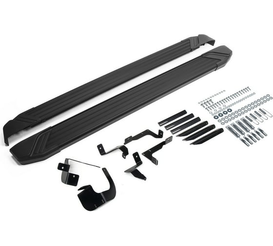 Изображение товара Пороги на авто Rival black для chevrolet equinox iii поколение рестайлинг 2020-н.в. F173ALB.1003.1