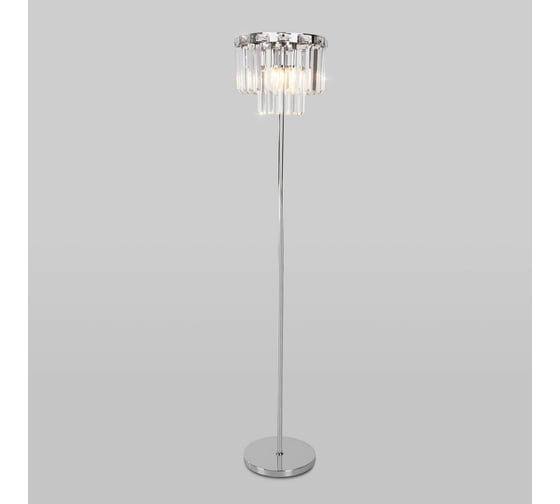 Изображение товара Напольный светильник Eurosvet - 01137/3 / хром/прозрачный хрусталь strotskis a060650