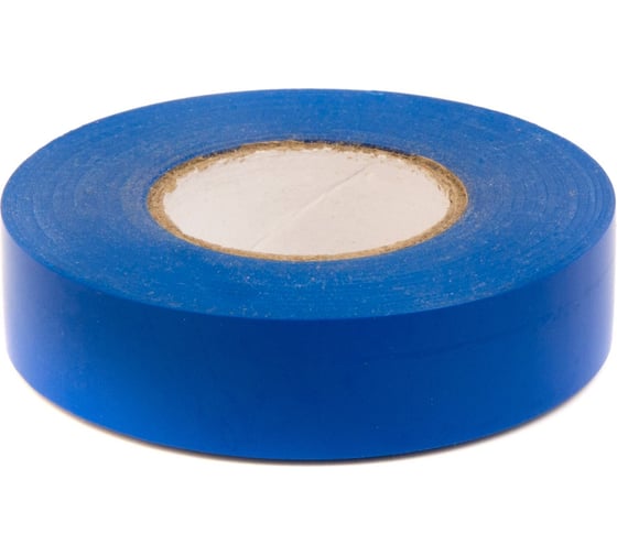 Изображение товара Изолента РОССНА пвх, 15 мм, синяя, эконом Р861346
