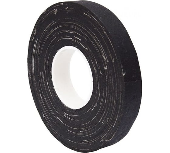 Изображение товара Изолента РОССНА хб, 18 мм, черная Р861348
