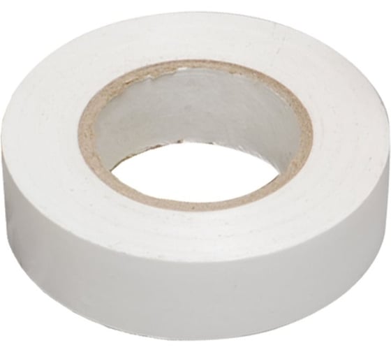 Изображение товара Изолента РОССНА пвх, 15 мм, белая Р861345