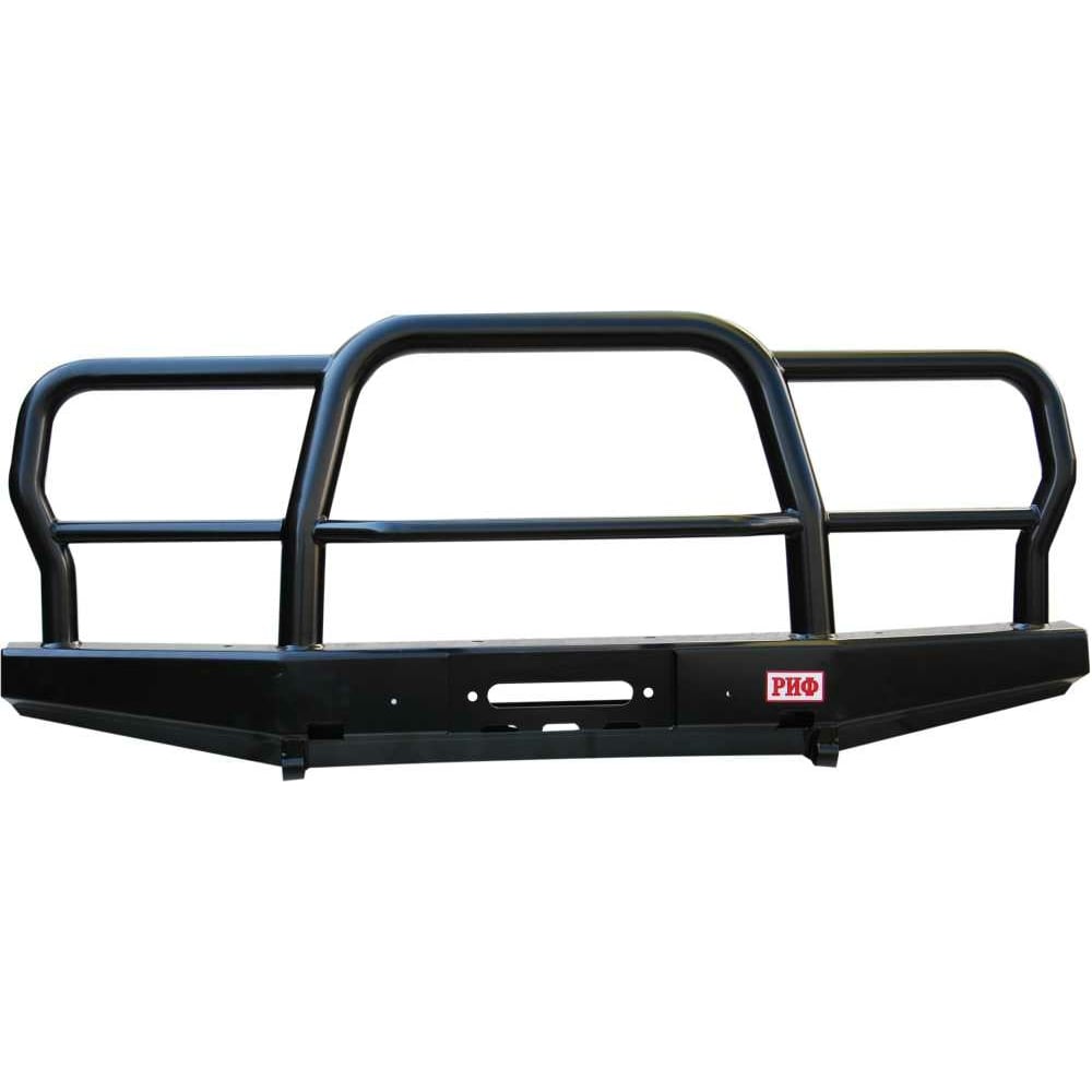 Изображение товара Усиленный передний бампер РИФ для УАЗ Хантер с трубной защитной дугой