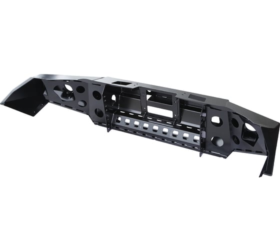 Изображение товара Силовой передний бампер РИФ Mitsubishi L200 2015-2019 с доп. фарами и защитой бачка омывателя RIFTMQ-10356