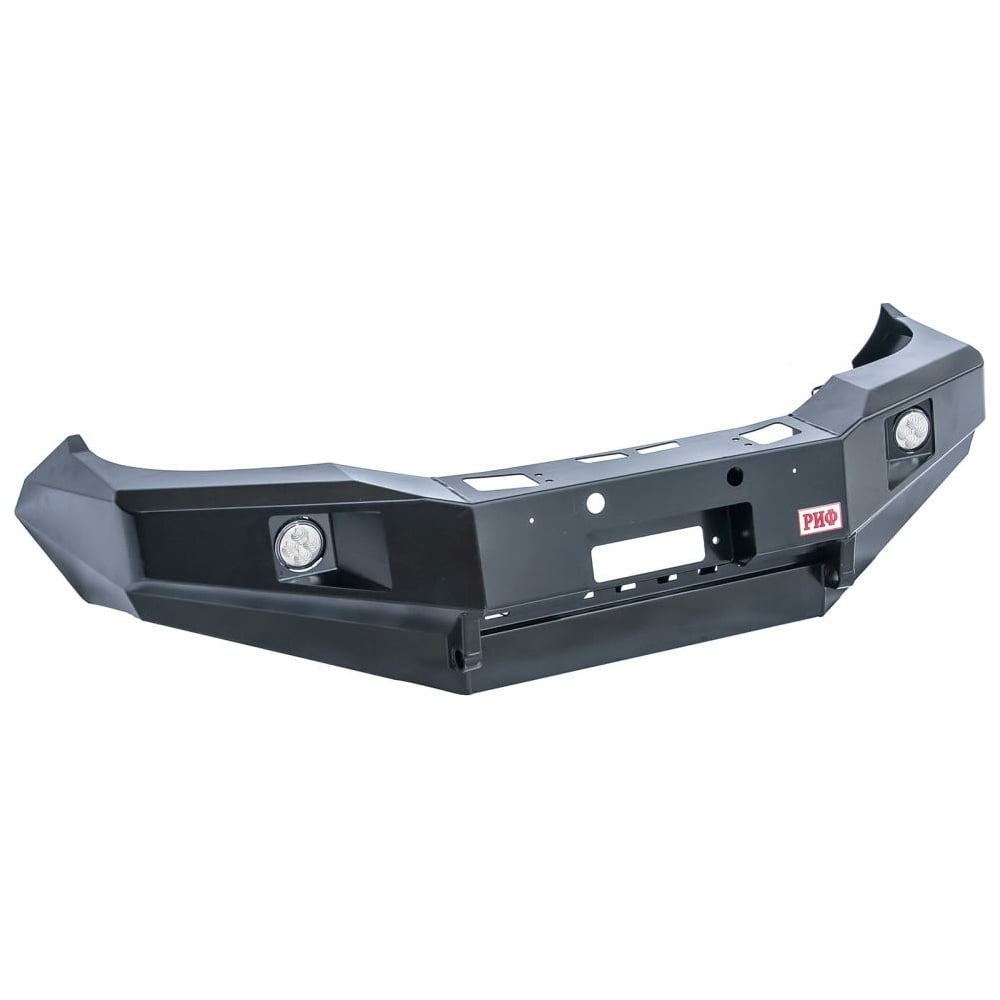 Изображение товара Передний силовой бампер RIF для Toyota Hilux 2012-2014 с доп. фарами и защитой бачка