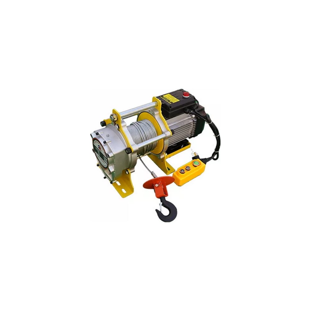 Лебедка TOR CD-300/600-A KCD-300/600 kg, 380 В с канатом 60 м алюминиевый корпус 1023998