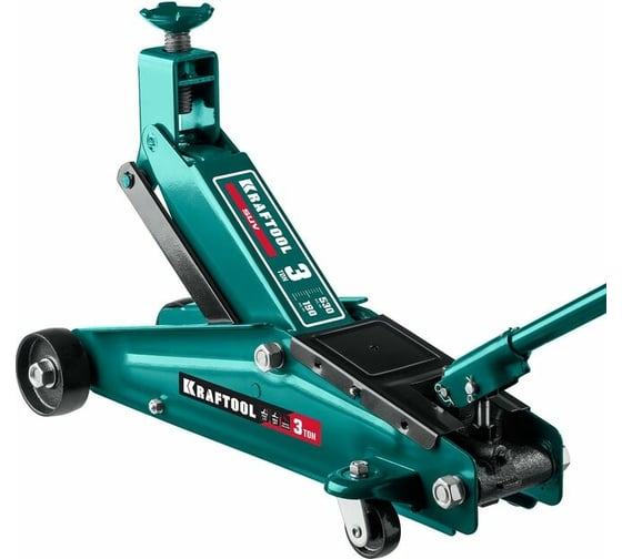 Изображение товара Подкатной домкрат KRAFTOOL SUV с высоким подъемом 3т, 190-530мм 43458-3