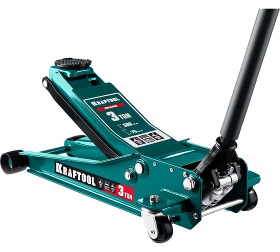 Изображение товара Подкатной универсальный домкрат KRAFTOOL Grand для СТО 3т, 75-500мм 43451-3