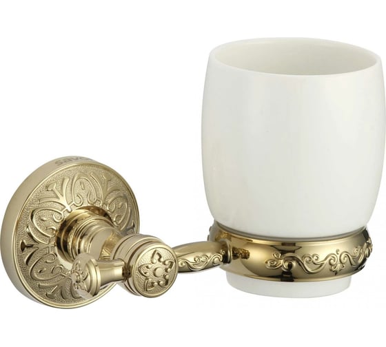 Изображение товара Керамический стакан с настенным держателем SAVOL S-005858B