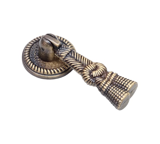 Изображение товара Ручка-кнопка Скобяной Косичка модель 44 бронза 002762