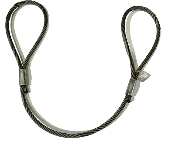 Изображение товара Грузовой строп Строп-Стор уск1-2 т/6 м, опрессовка, канат 15 мм S100126