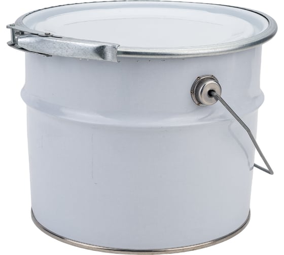 Изображение товара Ведро Тара.ру металл, 3 л, крышка-обруч, белое 25429