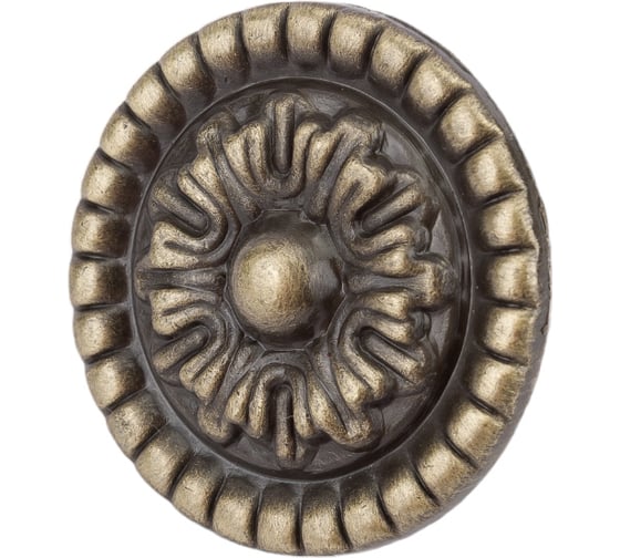 Изображение товара Ручка-кнопка Скобяной модель 348 бронза 008015