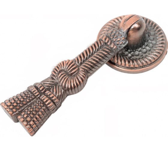 Изображение товара Ручка-кнопка Скобяной Косичка модель 44 медь 004359